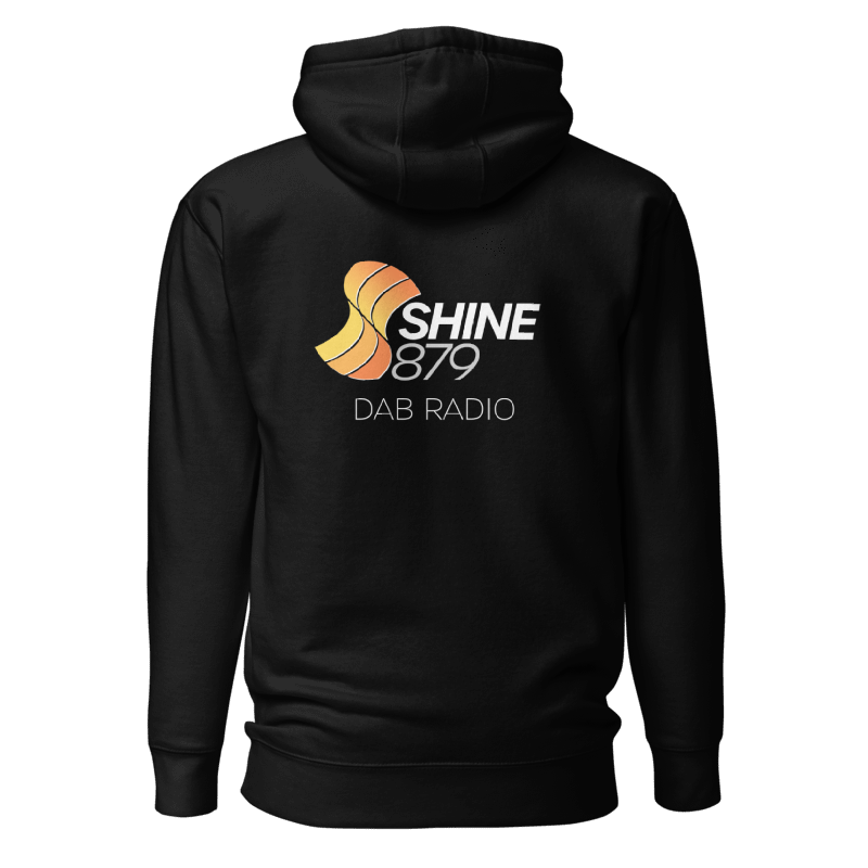 Shine 879 Unisex Front & Back Logo Premium Hoodie 100% Cotton Face S–3XL