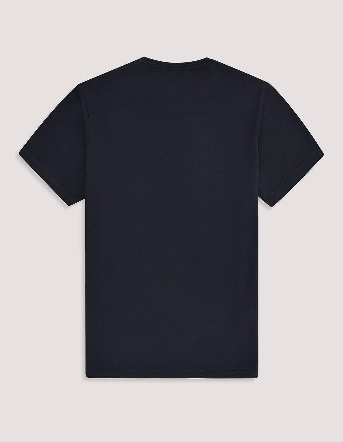 Brian Oak Men's Black Supima Cotton T-Shirt with Smart Fit and Soft Feel
