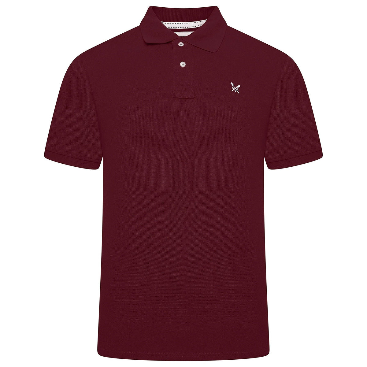Crew Clothing Men's Melbury 100% Cotton Regular Fit Short Sleeve Polo Shirt