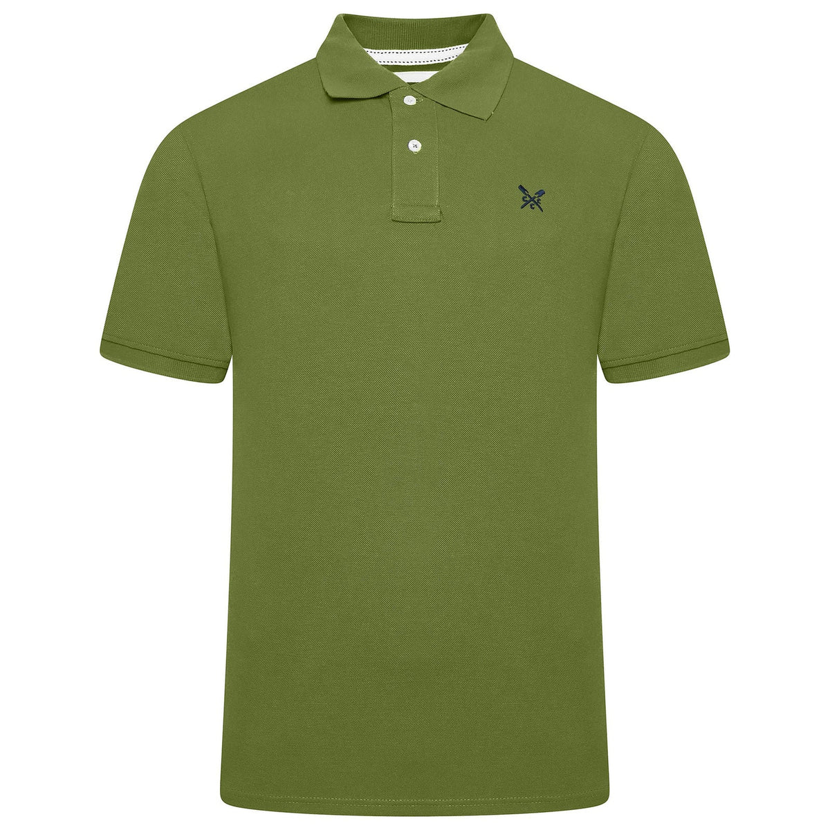 Crew Clothing Men's Melbury 100% Cotton Regular Fit Short Sleeve Polo Shirt
