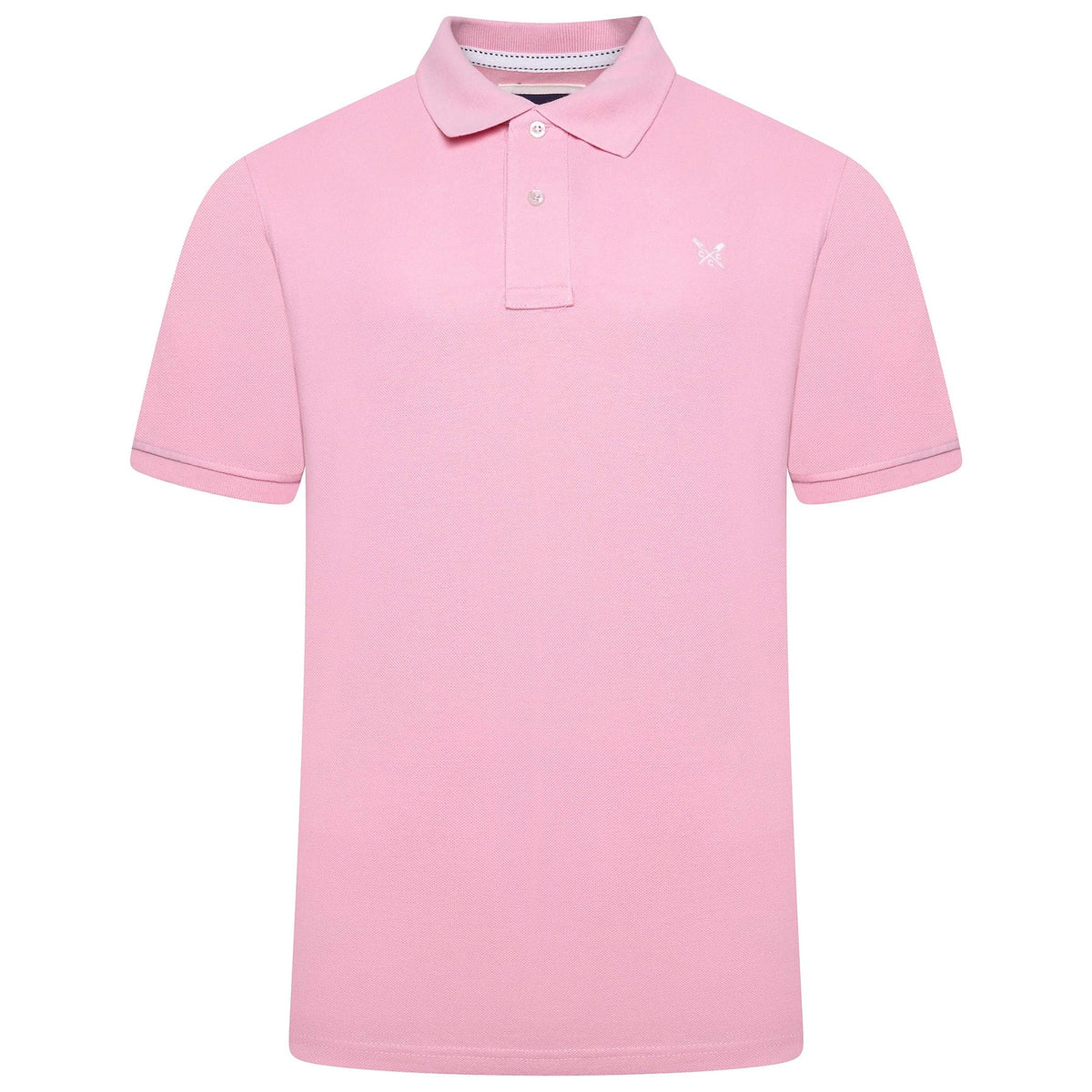 Crew Clothing Men's Melbury 100% Cotton Regular Fit Short Sleeve Polo Shirt