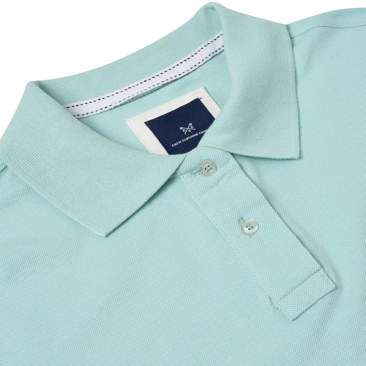 Crew Clothing Men's Melbury 100% Cotton Regular Fit Short Sleeve Polo Shirt