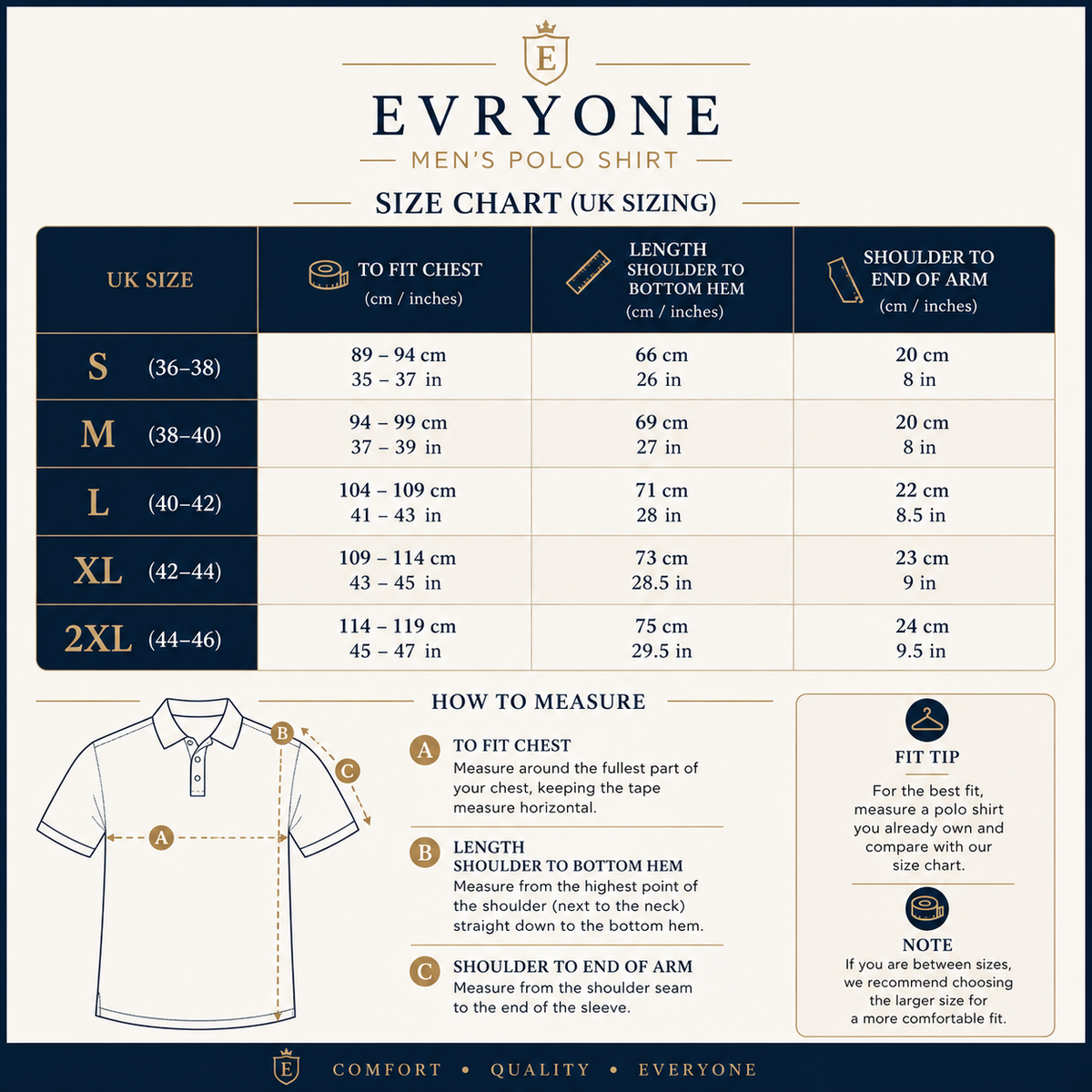Evryone Mens Cotton Contrast Tipped Polo Shirt Short Sleeve S-2XL 6 Colours