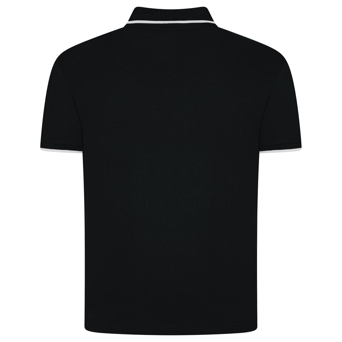 Evryone Mens Cotton Contrast Tipped Polo Shirt Short Sleeve S-2XL 6 Colours