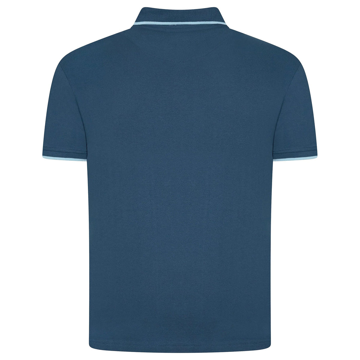 Evryone Mens Cotton Contrast Tipped Polo Shirt Short Sleeve S-2XL 6 Colours