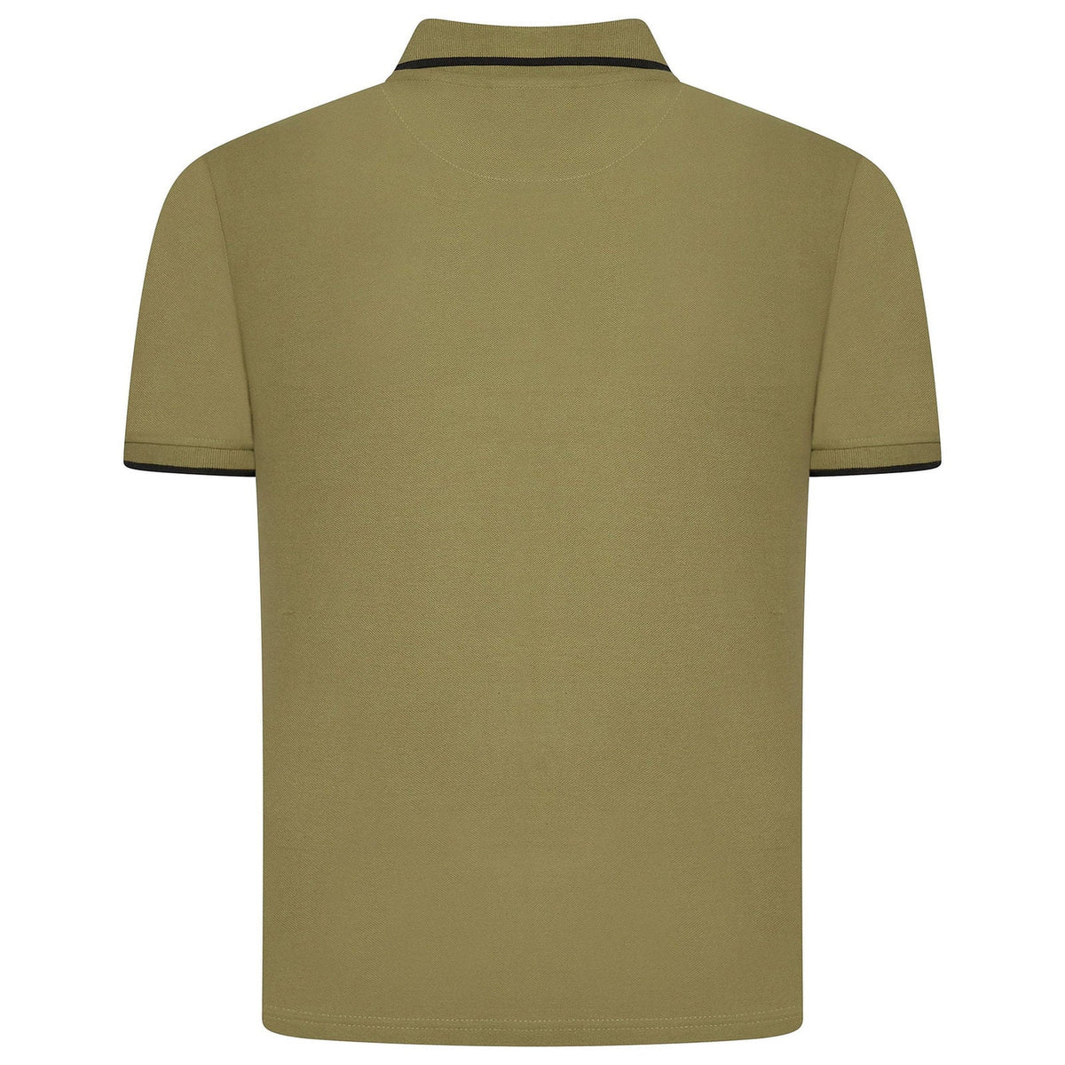 Evryone Mens Cotton Contrast Tipped Polo Shirt Short Sleeve S-2XL 6 Colours