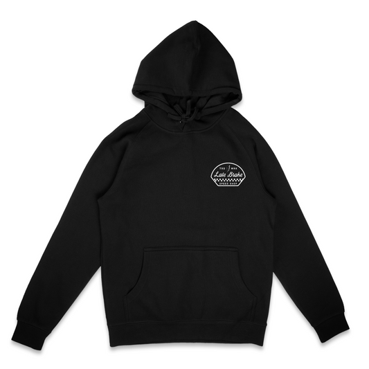 Late Brake Men's LB Speed Shop Heavyweight Hoodie Black