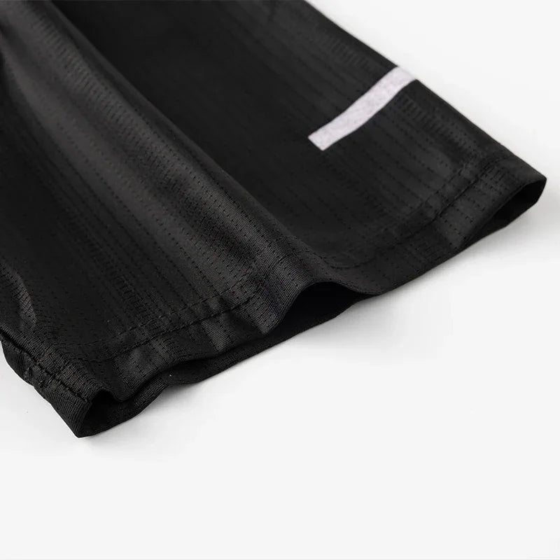 Mens Ice Silk Running T-Shirt | Quick Dry Breathable Reflective Gym Top