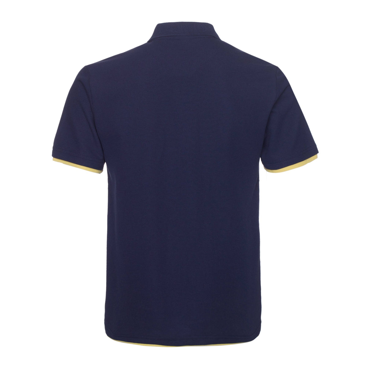 QHA Men's Unisex Piqué Polo Shirt Cotton Blend Contrast Collar 11 Colours S–2XL