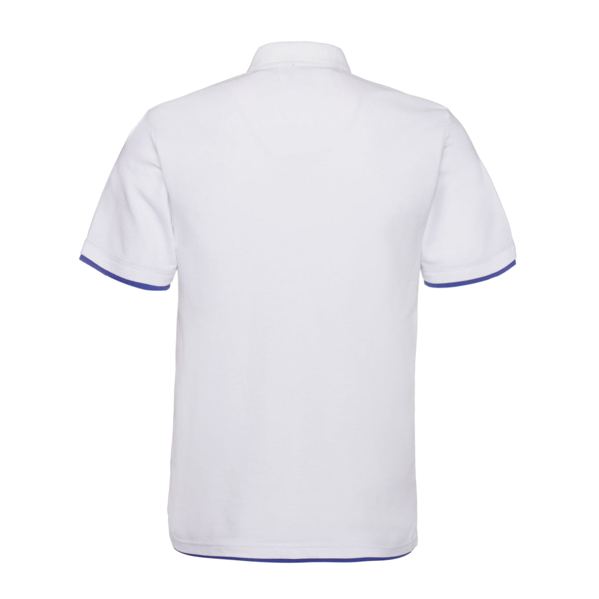 QHA Men's Unisex Piqué Polo Shirt Cotton Blend Contrast Collar 11 Colours S–2XL