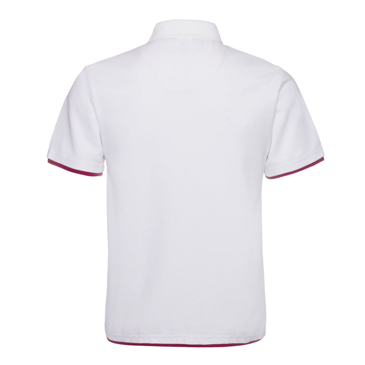 QHA Men's Unisex Piqué Polo Shirt Cotton Blend Contrast Collar 11 Colours S–2XL